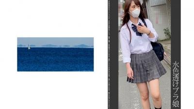 467SHINKI-107 [Prefectural K] [Train Dementia] [Home Voyeur] [Sleep R**e] Light Blue Transparent Bra Girl