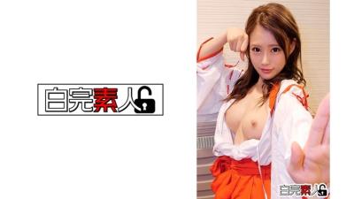 494SIKA-254 Gonzo Miko Cosplay Where Cowgirl Grind Is Too Erotic