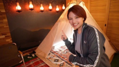 S-Cute  5795 和Azu 久違的性愛，在情趣酒店的露營房間裡進行#5
