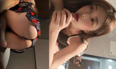 위아래 두개화면으로 영상찍는 존예녀