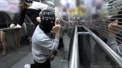 엘리베이터에서 벌짓하다 딱 걸렸어!! korean porn vip