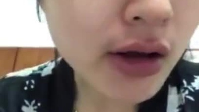 Chinese Teen Licking Sucking Her Fingers